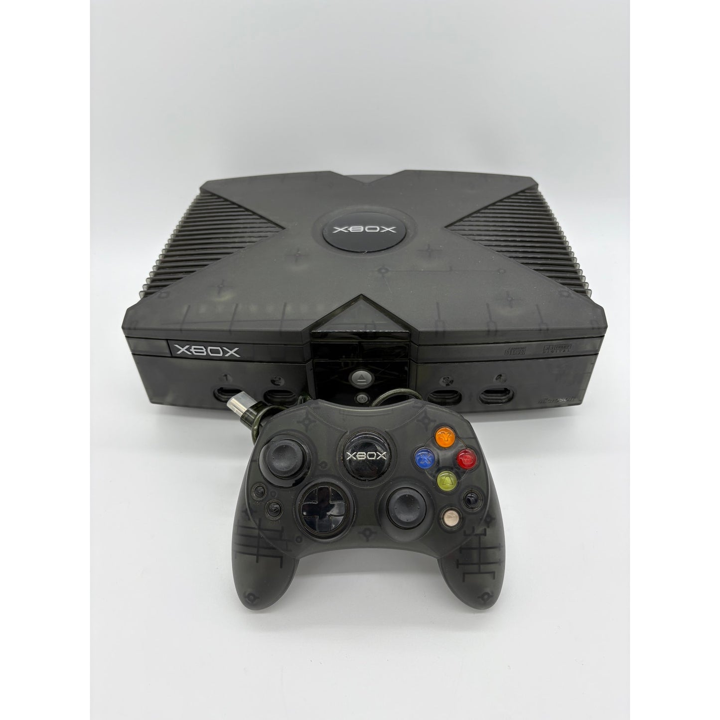 Rare Xbox Special Edition Clear Skeleton Black Console - Region Free