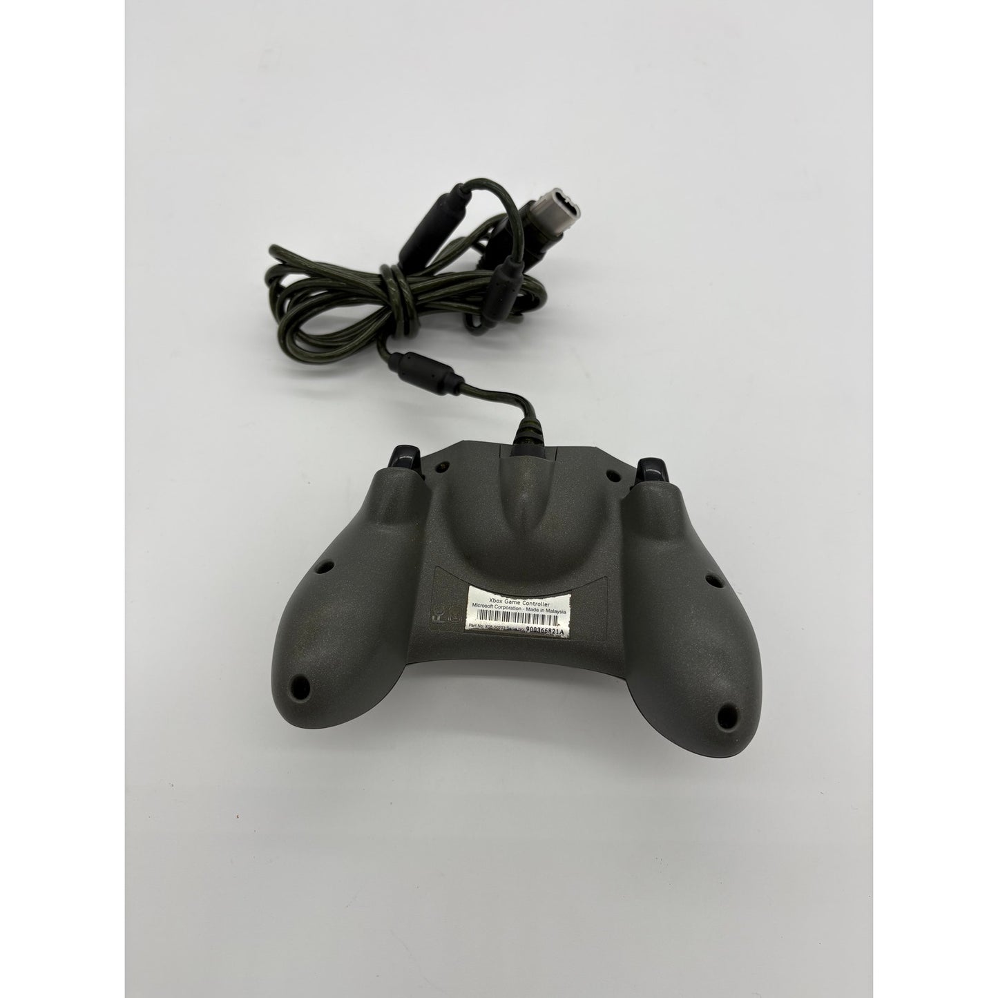 Original Xbox Gray w/Green Logo Wired Controller - Japanese Import