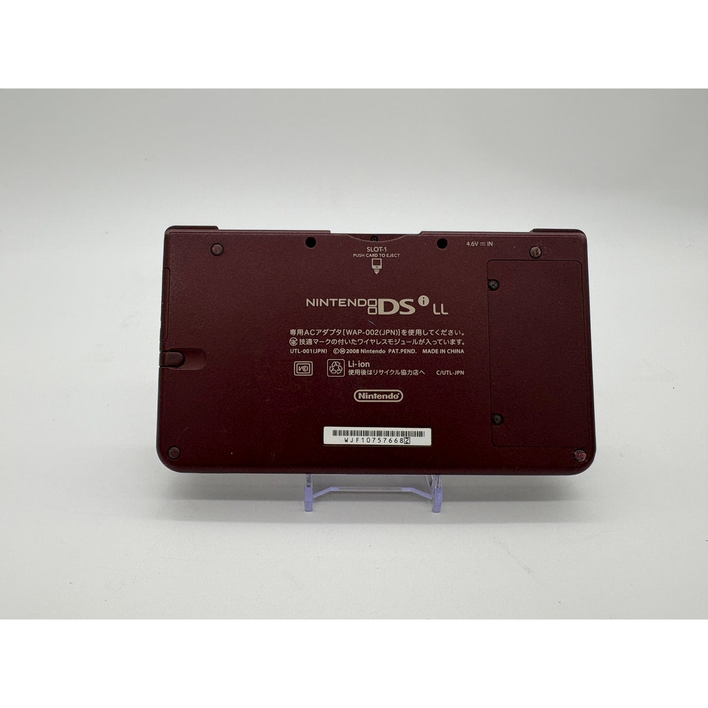 Maroon Nintendo DSi XL/LL - TWiLight Menu++ - See Description