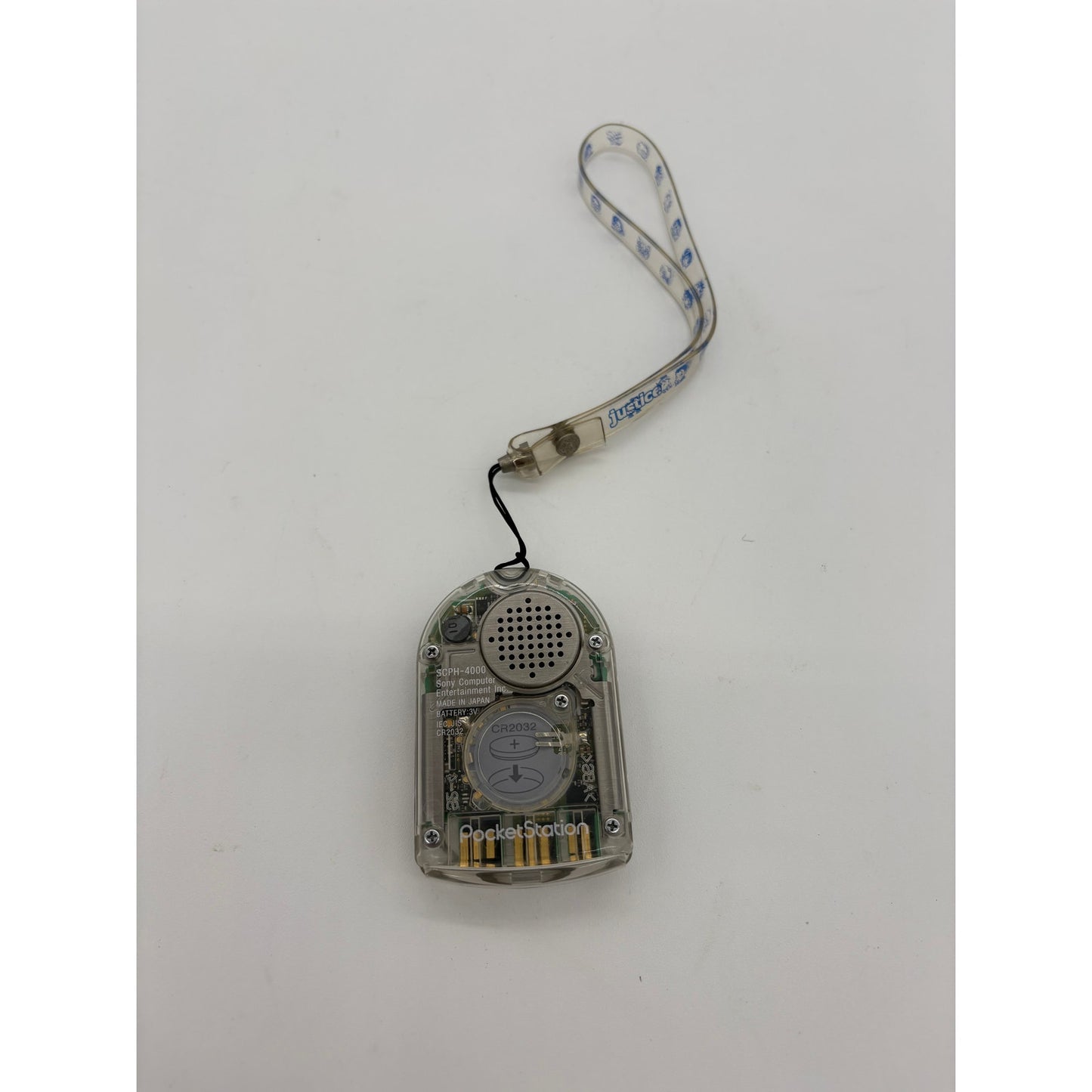Sony PocketStation Memory Unit Clear w/Lanyard