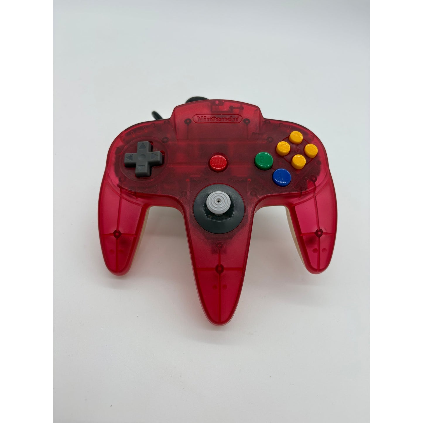 Clear Red Watermelon Nintendo 64 Console - Region Free