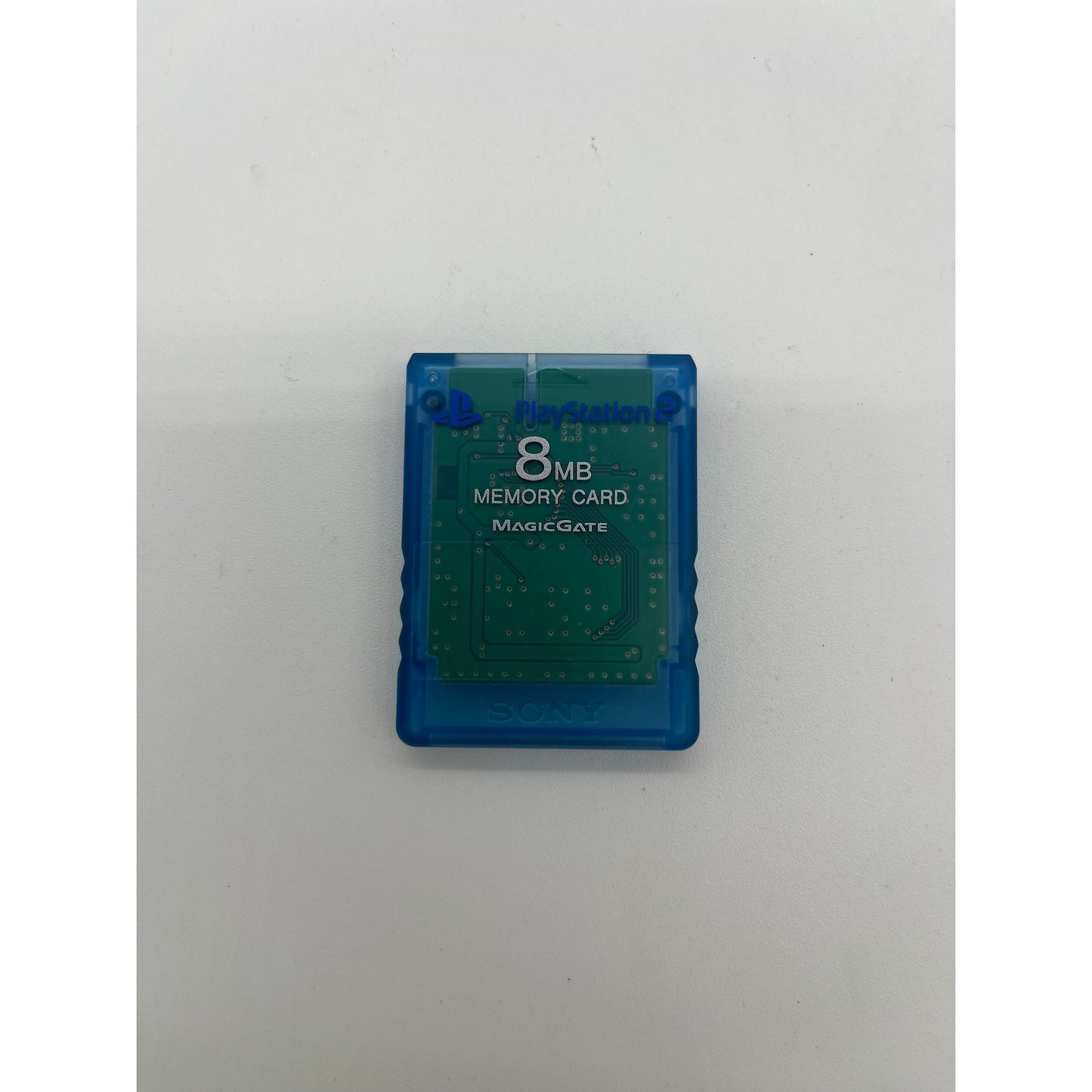 PS2 Memory Card - Translucent Blue