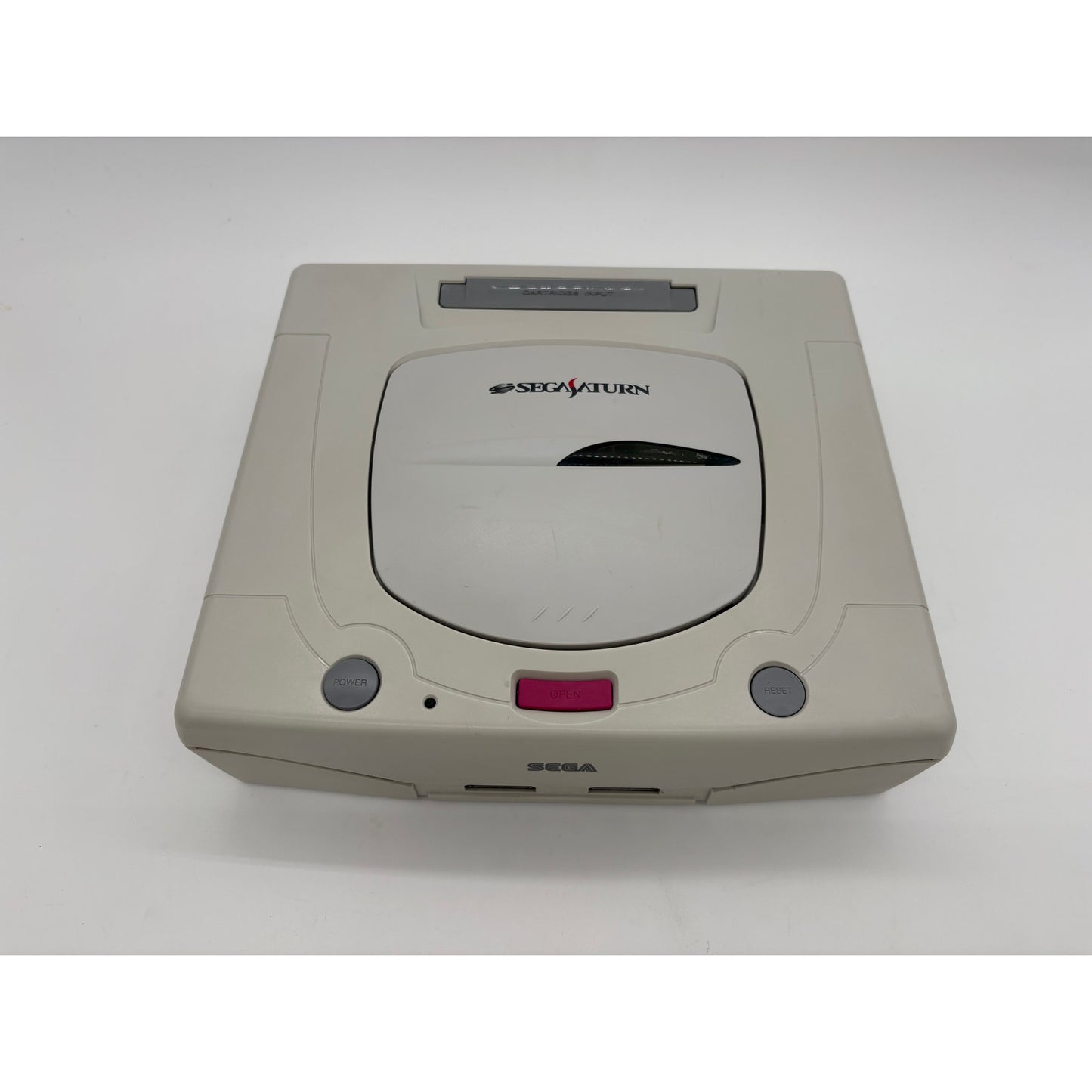 White Sega Saturn Console - Japanese Import
