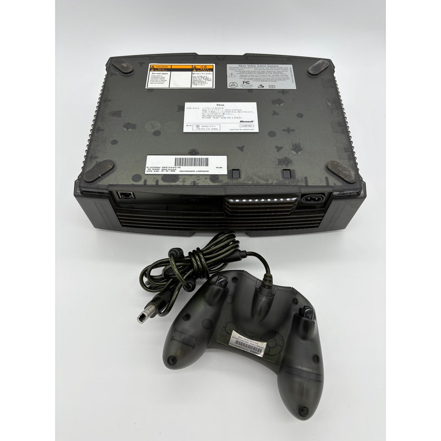 Rare Xbox Special Edition Clear Skeleton Black Console - Region Free