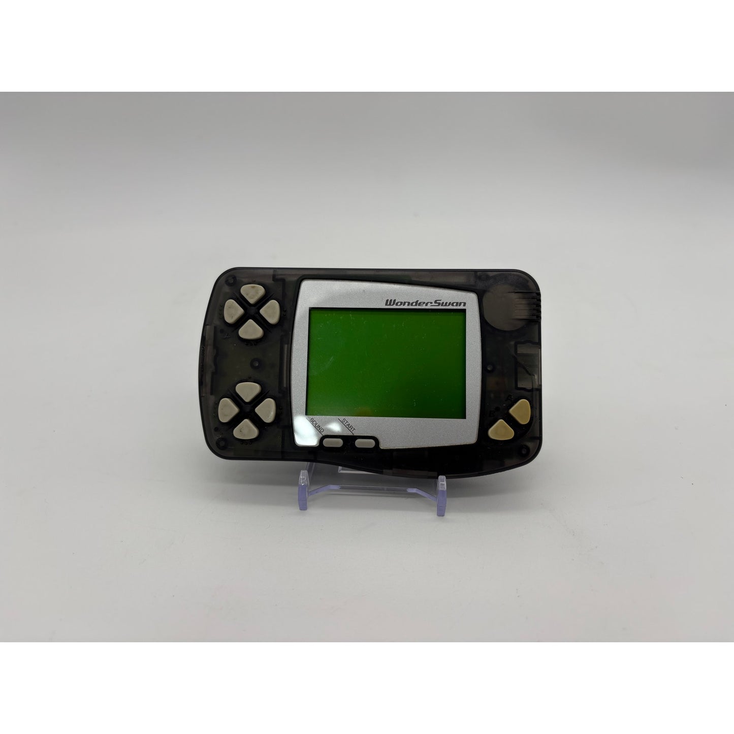 Transparent Black Bandai WonderSwan Console