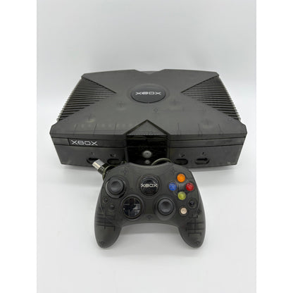 Rare Xbox Special Edition Clear Skeleton Black Console - Region Free