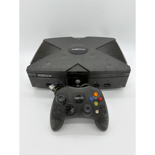 Rare Xbox Special Edition Clear Skeleton Black Console - Region Free