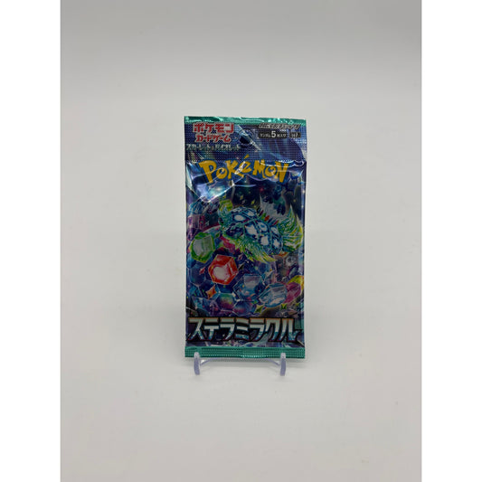 Pokemon Card Booster Pack - Stellar Miracle sv7 (Stellar Crown)