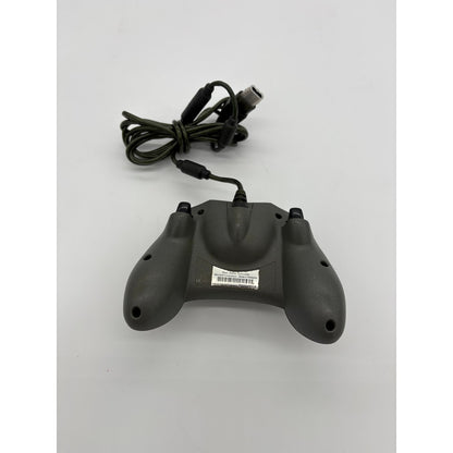Original Xbox Gray w/Green Logo Wired Controller - Japanese Import