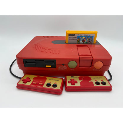 Sharp Twin Famicom NES Console AN-500R w/Super Mario Game