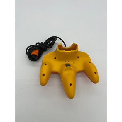 OEM Pikachu Orange and Yellow Nintendo 64 N64 Controller - Good Stick