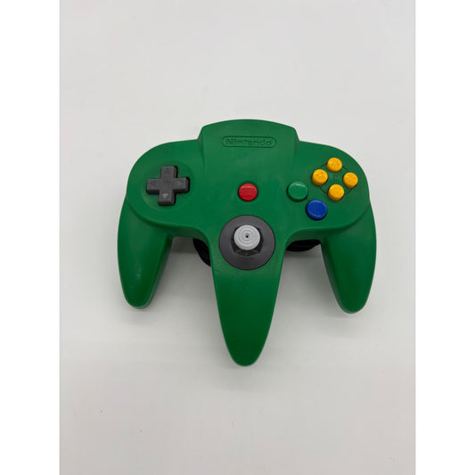 OEM Green Nintendo 64 N64 Controller - Good Stick