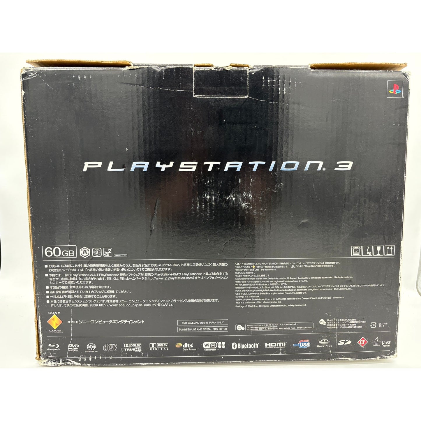 Sony PlayStation 3 PS3 60GB CECHA00 w/Matching Serial Box - See Description