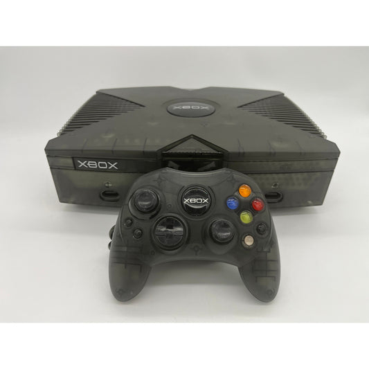 Rare Xbox Special Edition Clear Skeleton Black Console Set - Region Free