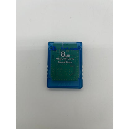 PS2 Memory Card - Translucent Blue