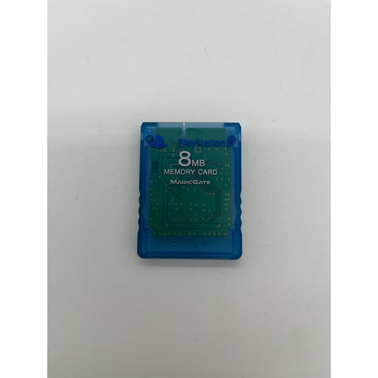 PS2 Memory Card - Translucent Blue