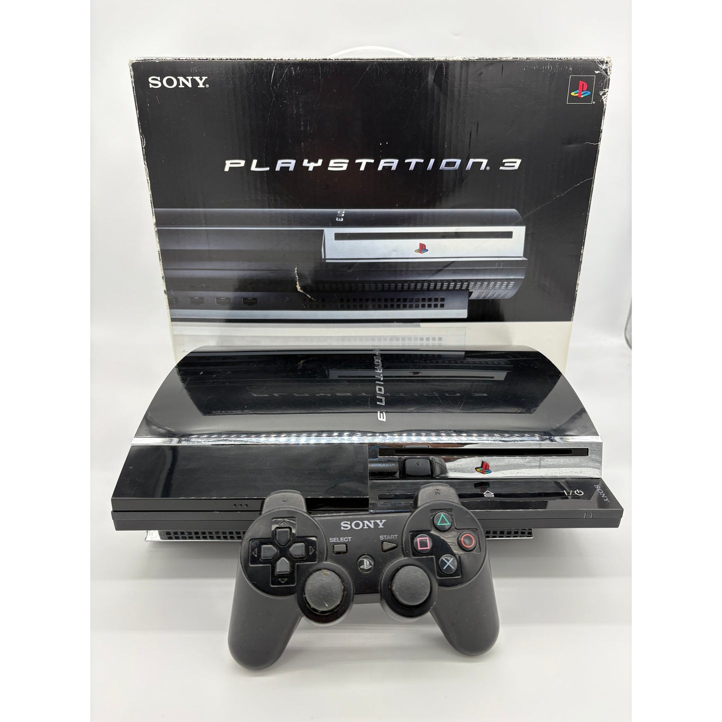 Sony PlayStation 3 PS3 60GB CECHA00 w/Matching Serial Box - See Description