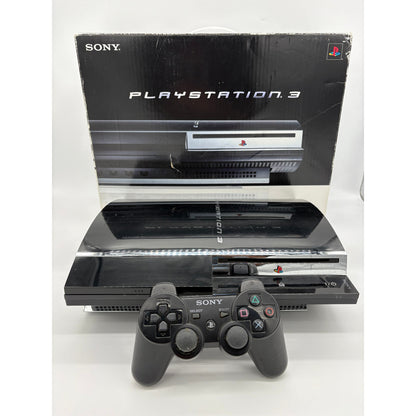 Sony PlayStation 3 PS3 60GB CECHA00 w/Matching Serial Box - See Description