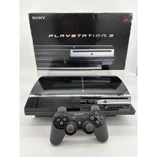 Sony PlayStation 3 PS3 60GB CECHA00 w/Matching Serial Box - See Description