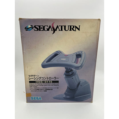 Sega Saturn Arcade Racer Analog Racing Steering Wheel HSS-0115