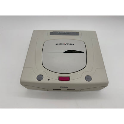 White Sega Saturn Console - Japanese Import