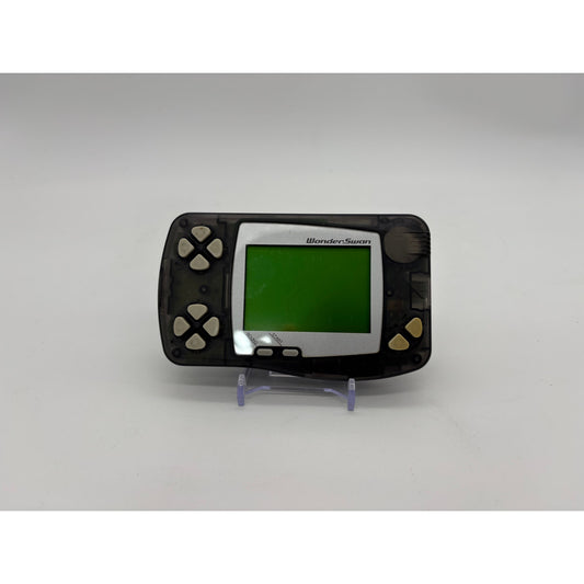 Transparent Black Bandai WonderSwan Console