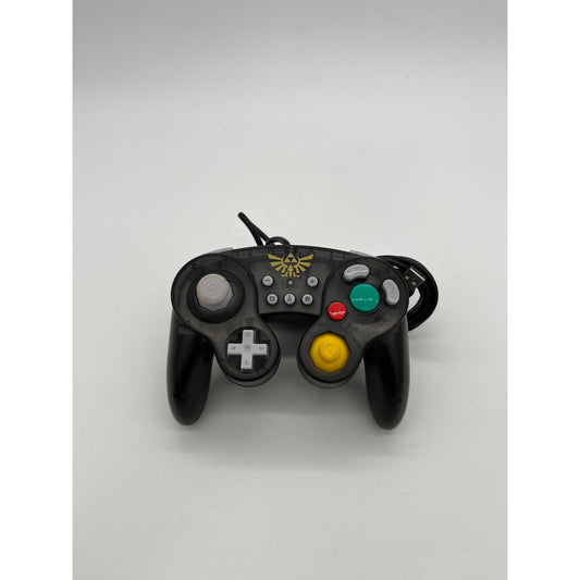Wired Hori Translucent Black Zelda Battle Pad Controller for Nintendo Switch