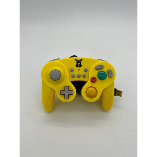 Wired Hori Translucent Yellow Pikachu Pokemon Battle Pad Controller for Nintendo Switch