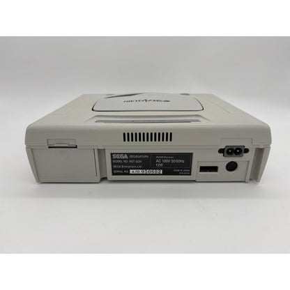 White Sega Saturn Console - Japanese Import