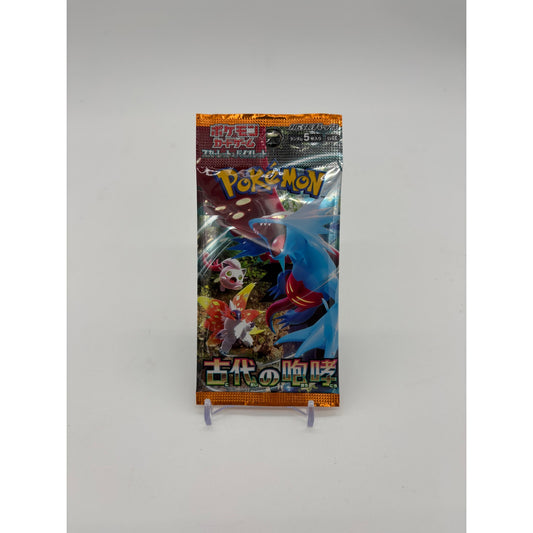 Pokemon Card Booster Pack - Ancient Roar sv4k (Paradox Rift)