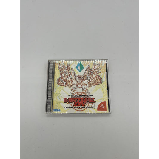 CIB Cyber Troopers Virtual On Oratorio Tangram Game for Sega Dreamcast - NTSC-J